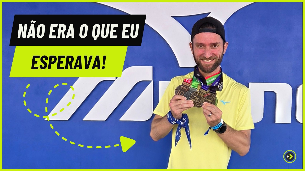 Athenas Run Longer: meia maratona, medalha Evolução e um RP que escapou por 50 segundos