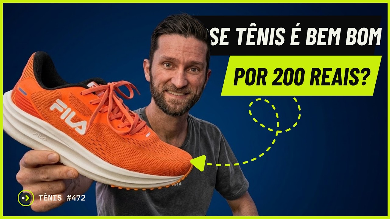 Fila Fastness: um tênis de corrida bom por menos de R$ 200